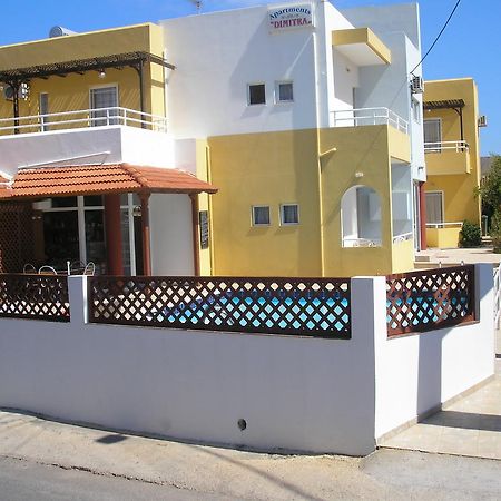 Dimitra Apartments Гуве Экстерьер фото