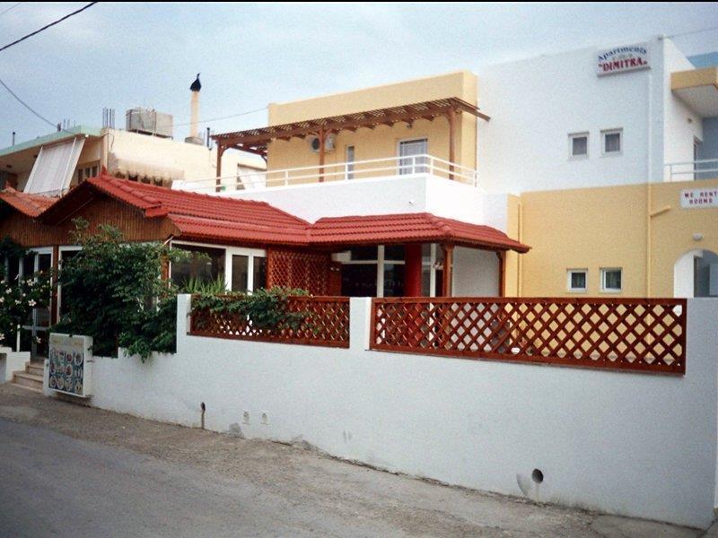 Dimitra Apartments Гуве Экстерьер фото