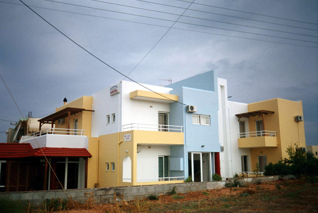Dimitra Apartments Гуве Экстерьер фото