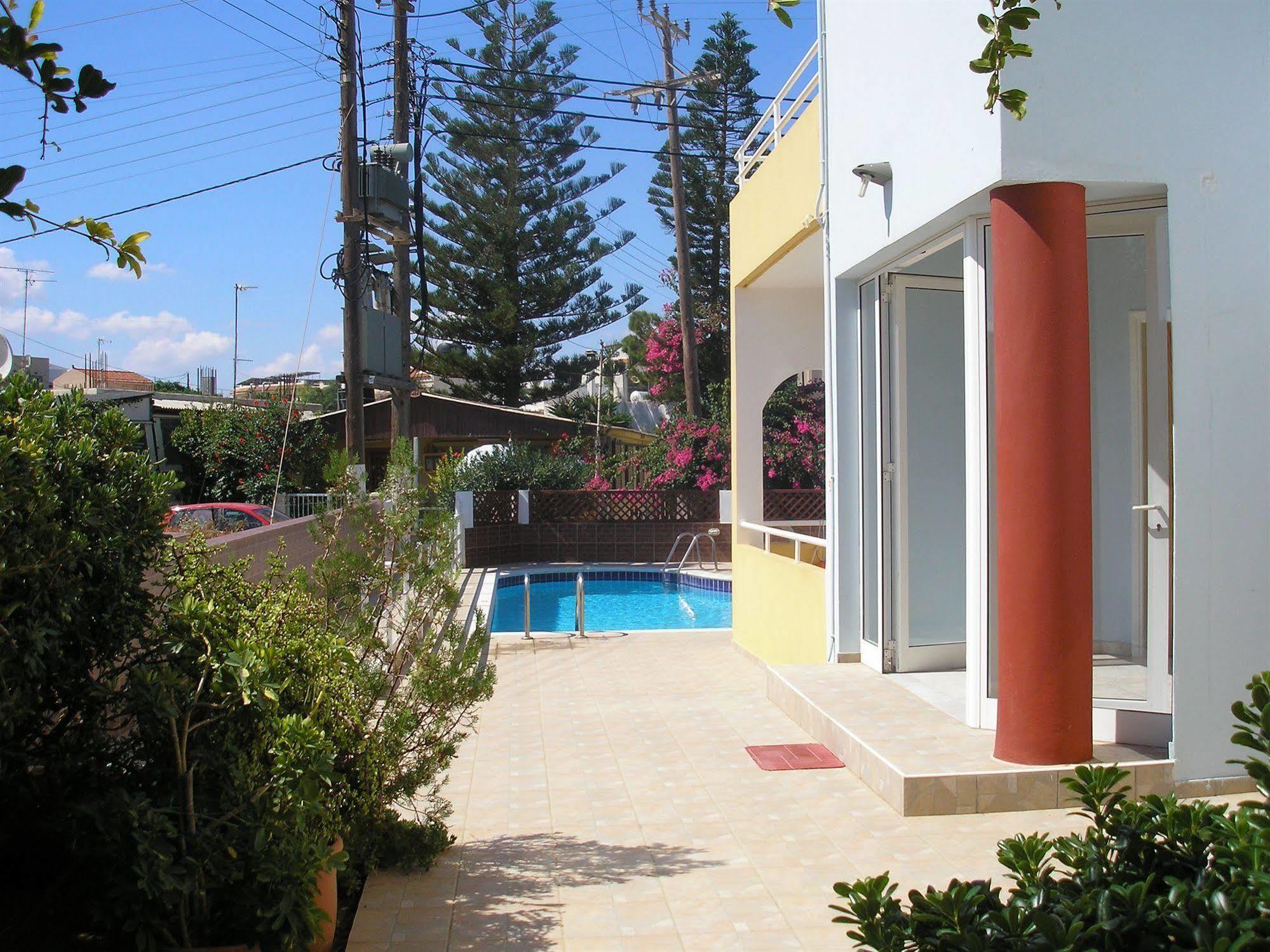Dimitra Apartments Гуве Экстерьер фото