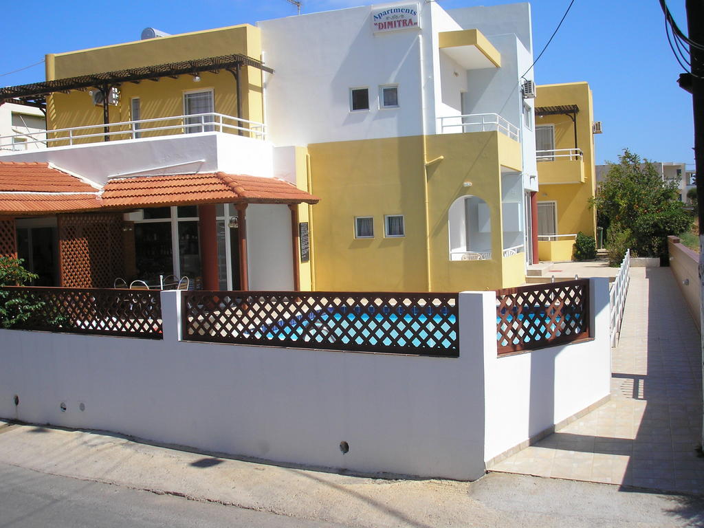 Dimitra Apartments Гуве Экстерьер фото