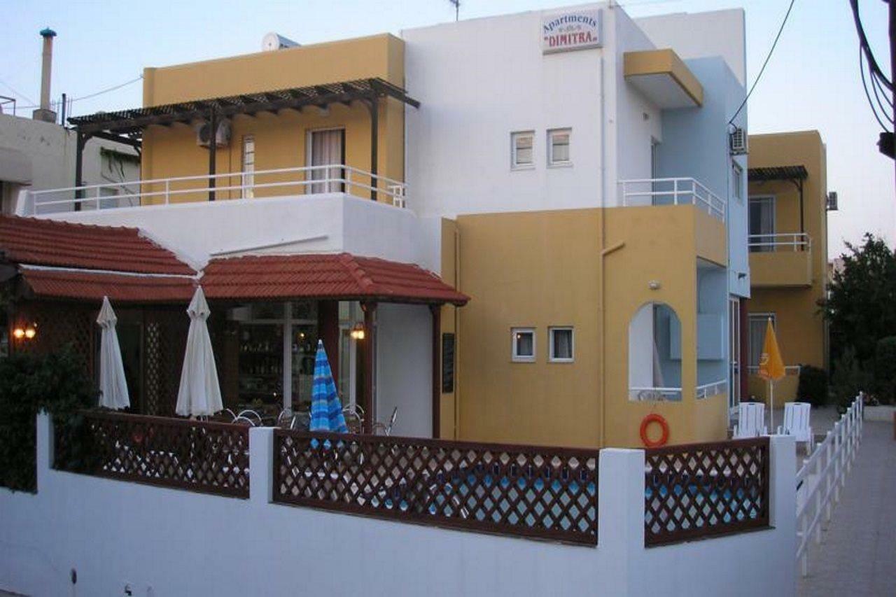 Dimitra Apartments Гуве Экстерьер фото